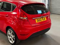 USED 2012 12 FORD FIESTA 1.6 Titanium Hatchback 5dr Petrol Manual (134 g/km, 118 bhp) FSH+TOP SPEC+LEATHER+B/TOOTH