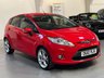 USED 2012 12 FORD FIESTA 1.6 Titanium Hatchback 5dr Petrol Manual (134 g/km, 118 bhp) FSH+TOP SPEC+LEATHER+B/TOOTH