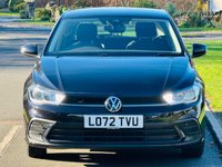 USED 2022 72 VOLKSWAGEN POLO 1.0 TSI Life Hatchback 5dr Petrol DSG Euro 6 (s/s) (95 ps) LOW MILES+1 OWNER+SENSORS+ULEZ