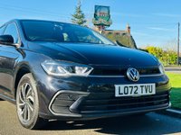 USED 2022 72 VOLKSWAGEN POLO 1.0 TSI Life Hatchback 5dr Petrol DSG Euro 6 (s/s) (95 ps) LOW MILES+1 OWNER+SENSORS+ULEZ