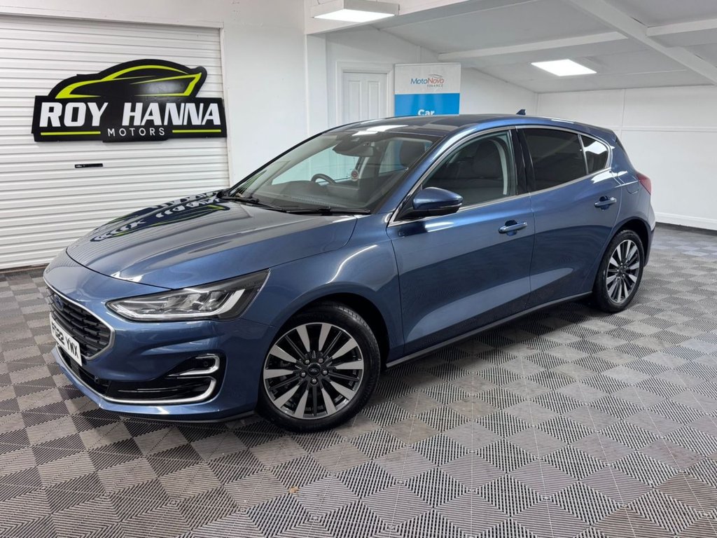 USED 2022 22 FORD FOCUS 1.0T EcoBoost Titanium Vignale Hatchback 5dr Petrol Manual Euro 6 (s/s) (125 ps) Bluetooth - SatNav - Sensors!