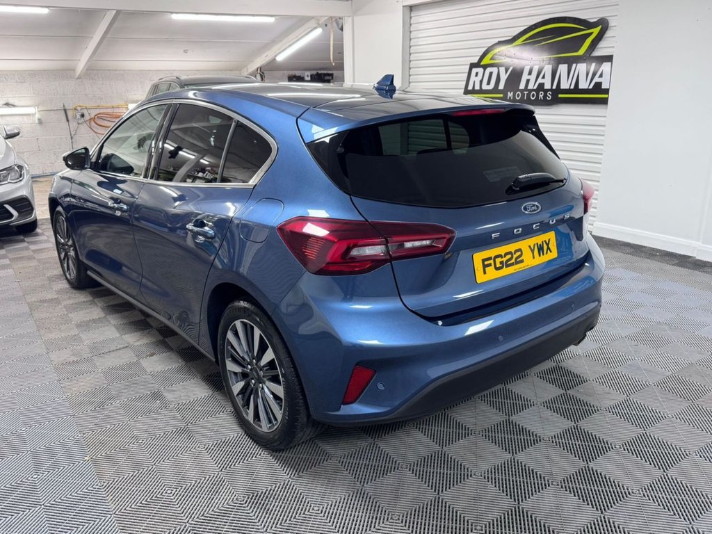 USED 2022 22 FORD FOCUS 1.0T EcoBoost Titanium Vignale Hatchback 5dr Petrol Manual Euro 6 (s/s) (125 ps) Bluetooth - SatNav - Sensors!