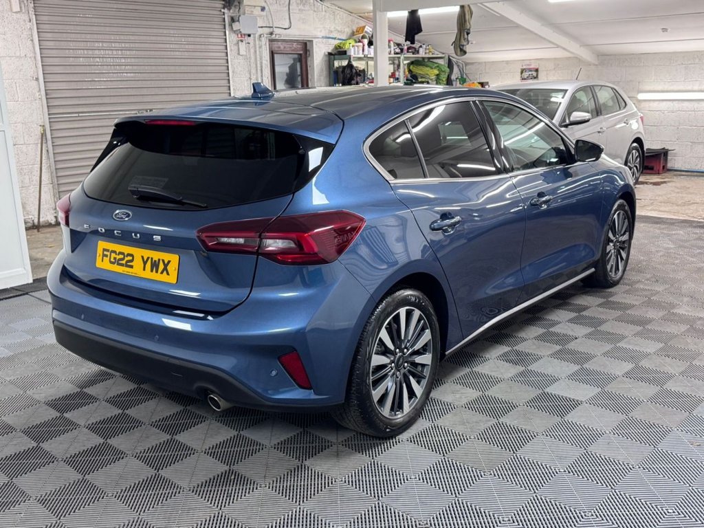 USED 2022 22 FORD FOCUS 1.0T EcoBoost Titanium Vignale Hatchback 5dr Petrol Manual Euro 6 (s/s) (125 ps) Bluetooth - SatNav - Sensors!