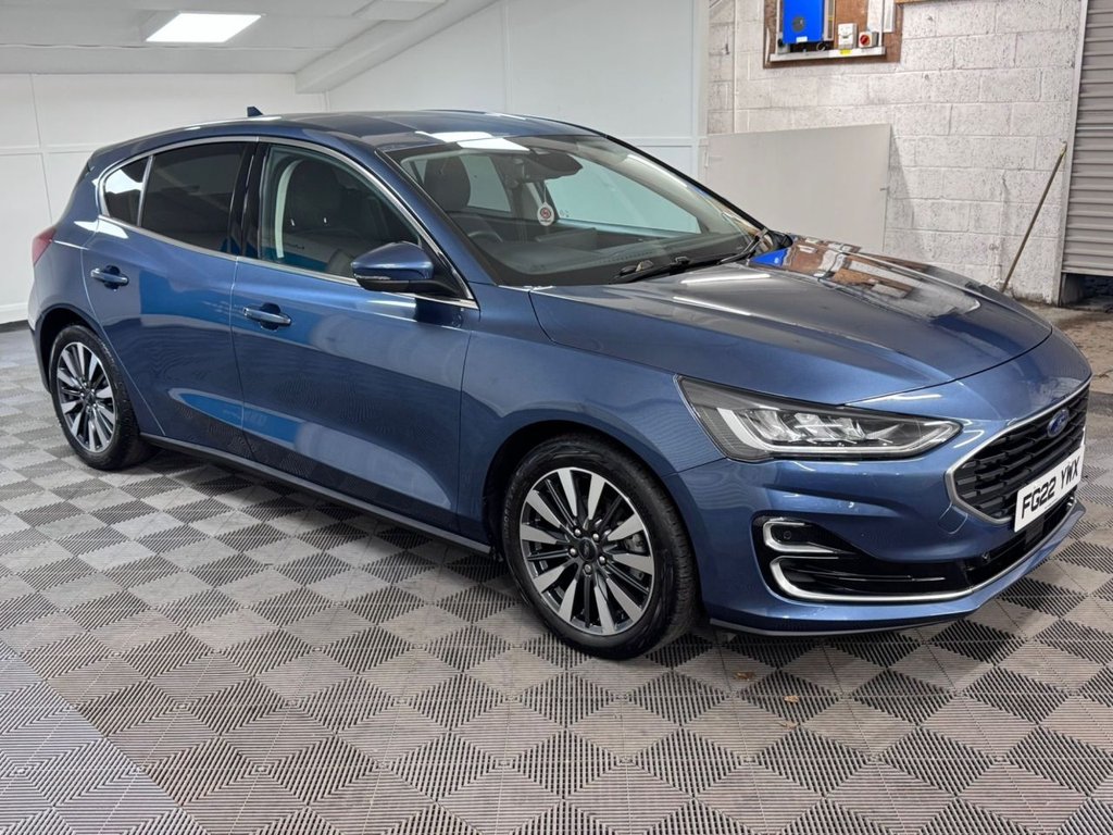 USED 2022 22 FORD FOCUS 1.0T EcoBoost Titanium Vignale Hatchback 5dr Petrol Manual Euro 6 (s/s) (125 ps) Bluetooth - SatNav - Sensors!