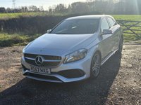 USED 2018 67 MERCEDES-BENZ A-CLASS 1.6 A160 AMG Line Hatchback 5dr Petrol Manual Euro 6 (s/s) (102 ps) 18" AMG ALLOY WHEEL UPGRADE