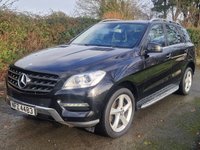USED 2013 MERCEDES-BENZ M-CLASS 2.1 ML250 BlueTEC SE SUV 5dr Diesel G-Tronic 4WD Euro 6 (s/s) (204 ps) 