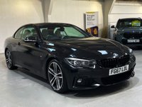 USED 2017 67 BMW 4 SERIES 2.0 430i M Sport Convertible 2dr Petrol Auto Euro 6 (s/s) (252 ps) HUGE SPEC+&pound;6,000 EXRAS+HEATPAK