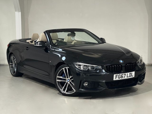 2017 67 BMW 4 Series 2.0 430i M Sport Convertible 2dr Petrol Auto Euro 6 (s/s) (252 ps)