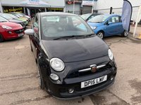 USED 2015 15 ABARTH 500 1.4 T-Jet Hatchback 3dr Petrol Manual Euro 5 (135 bhp) 