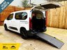 USED 2020 20 CITROEN BERLINGO 3 Seat Auto Wheelchair Accessible Disabled Access Vehicle WAV 