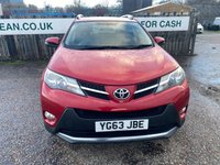 USED 2013 63 TOYOTA RAV4 2.2 D-4D Invincible SUV 5dr Diesel Manual 4WD Euro 5 (150 ps) VERY NICE CAR FULL LEATHER