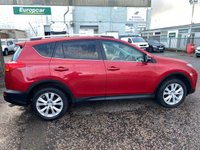 USED 2013 63 TOYOTA RAV4 2.2 D-4D Invincible SUV 5dr Diesel Manual 4WD Euro 5 (150 ps) VERY NICE CAR FULL LEATHER
