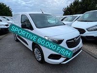 USED 2020 20 VAUXHALL COMBO 1.6 Turbo D 2300 Sportive L1 H1 Euro 6 (s/s) 4dr SERVICED @ 5 12 24 49 60 k