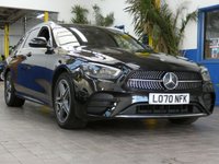 USED 2020 70 MERCEDES-BENZ E-CLASS 2.0 E300de 13.5kWh AMG Line Estate 5dr Diesel Plug-in Hybrid G-Tronic+ Euro 6 (s/s) (306 ps) SAT NAV ANDROID APPLE CARPLAY LEATHER HEATED SEATS REAR VIEW CAMERA CRUISE CONTROL PARKING SENSORS 1 OWNER EXCELLENT SERVICE HISTORY WARRANTY