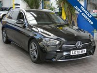 USED 2020 70 MERCEDES-BENZ E-CLASS 2.0 E300de 13.5kWh AMG Line Estate 5dr Diesel Plug-in Hybrid G-Tronic+ Euro 6 (s/s) (306 ps) SAT NAV ANDROID APPLE CARPLAY LEATHER HEATED SEATS REAR VIEW CAMERA CRUISE CONTROL PARKING SENSORS 1 OWNER EXCELLENT SERVICE HISTORY WARRANTY