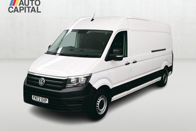 View our Volkswagen Crafter 2.0 TDI CR35 Trendline Automatic 140 BHP FWD LWB High Roof Euro 6 ULEZ Compliant