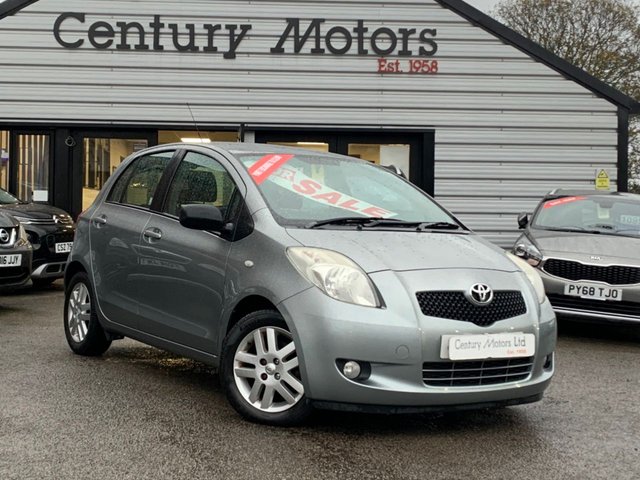 2007 57 Toyota Yaris 1.3 VVT-i TR Hatchback 5dr Petrol Manual (141 g/km, 85 bhp)