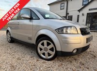 USED 2002 02 AUDI A2 1.4 TDI SE Hatchback 5dr Diesel Manual (119 g/km, 75 bhp) &pound;35 PER YEAR TAX MEGA FUEL ECO