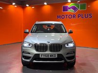 USED 2018 68 BMW X3 2.0 20d xLine SUV 5dr Diesel Auto xDrive Euro 6 (s/s) (190 ps) 19" Alloys. BMW Nav. Camera.