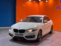 USED 2016 66 BMW 2 SERIES 2.0 218d Sport Coupe 2dr Diesel Manual Euro 6 (s/s) (150 ps) 17" Alloys. Nav. Park Sensrs.