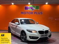 USED 2016 66 BMW 2 SERIES 2.0 218d Sport Coupe 2dr Diesel Manual Euro 6 (s/s) (150 ps) 17" Alloys. Nav. Park Sensrs.