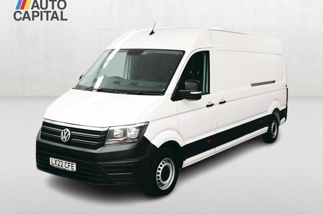 View our Volkswagen Crafter 2.0 TDI CR35 Trendline Automatic 140 BHP FWD LWB High Roof Euro 6 ULEZ Free 