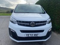USED 2022 72 VAUXHALL VIVARO 2700 SPORTIVE L1 SWB 1.5TD 120PS  Higher Specification Sportive Model With Air Con, Media Screen, Parking Sensors, Cruise Control, Load Through Bulkhead, Security Locks & Ply Lining!