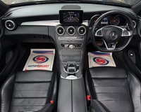 USED 2017 66 MERCEDES-BENZ C-CLASS 2.1 C220d AMG Line Cabriolet 2dr Diesel G-Tronic+ Euro 6 (s/s) (170 ps) THIS CAR COMES WITH 6 MONTHS WARRANTY , BREAKDOWN COVER & RECOVERY++  GREAT EXAMPLE OF AUTOMATIC CONVERTABLE + NAVIGATION SYSTEM + BLUETOOTH + DAB RADIO + USB CONNECTION + FRONT AND REAR PARKING SENSORS + HALF  LEATHER TRIM  + FRONT HEATED SEATS + CRUISE CONTROL + CLIMATE CONTROL + PRIVACY GLASS + 18 INCH ALLOY WHEELS + AUTO START STOP + ELECTRIC PARKING BRAKE + HILL HOLD ASSIST + ELECTRIC SEAT ADJUSTMENT + TRACTION CONTROL + DAY TIME RUNNING LIGHTS + KEY LESS START + LUMBAR SUPPORT +