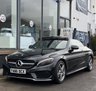 USED 2017 66 MERCEDES-BENZ C-CLASS 2.1 C220d AMG Line Cabriolet 2dr Diesel G-Tronic+ Euro 6 (s/s) (170 ps) THIS CAR COMES WITH 6 MONTHS WARRANTY , BREAKDOWN COVER & RECOVERY++  GREAT EXAMPLE OF AUTOMATIC CONVERTABLE + NAVIGATION SYSTEM + BLUETOOTH + DAB RADIO + USB CONNECTION + FRONT AND REAR PARKING SENSORS + HALF  LEATHER TRIM  + FRONT HEATED SEATS + CRUISE CONTROL + CLIMATE CONTROL + PRIVACY GLASS + 18 INCH ALLOY WHEELS + AUTO START STOP + ELECTRIC PARKING BRAKE + HILL HOLD ASSIST + ELECTRIC SEAT ADJUSTMENT + TRACTION CONTROL + DAY TIME RUNNING LIGHTS + KEY LESS START + LUMBAR SUPPORT +