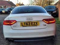 USED 2013 63 AUDI A5 2.0 TFSI Black Edition Coupe 2dr Petrol Manual quattro Euro 6 (s/s) (225 ps) 