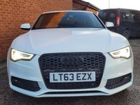 USED 2013 63 AUDI A5 2.0 TFSI Black Edition Coupe 2dr Petrol Manual quattro Euro 6 (s/s) (225 ps) 