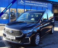 USED 2023 73 FORD TOURNEO CONNECT 2.0 EcoBlue Titanium WHEELCHAIR ACCESS WAV NEW SHAPE 3 seats + Wheelchair Access