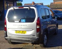 USED 2025 25 PEUGEOT RIFTER 1.5L WHEELCHAIR ACCESS WAV NEW SHAPE 3 Seats, Winch + Wheelchair Access