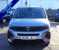 USED 2025 25 PEUGEOT RIFTER 1.5L WHEELCHAIR ACCESS WAV NEW SHAPE 3 Seats, Winch + Wheelchair Access