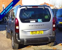 USED 2025 25 PEUGEOT RIFTER 1.5L WHEELCHAIR ACCESS WAV NEW SHAPE 3 Seats, Winch + Wheelchair Access