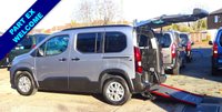 USED 2025 25 PEUGEOT RIFTER 1.5L WHEELCHAIR ACCESS WAV NEW SHAPE 3 Seats, Winch + Wheelchair Access