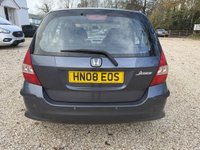 USED 2008 08 HONDA JAZZ 1.4 i-DSI SE Hatchback 5dr Petrol CVT-7 (139 g/km, 82 bhp) 2 KEYS FULL SERVICE HISTORY