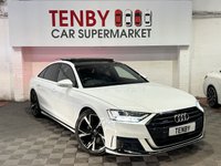 USED 2021 71 AUDI A8 3.0 TDI V6 50 Black Edition Saloon 4dr Diesel Tiptronic quattro Euro 6 (s/s) (286 ps) CARPLAY+REV CAM+20"ALLOYS+ACC