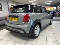 USED 2022 71 MINI HATCH 1.5 One Classic Hatchback 3dr Petrol Manual Euro 6 (s/s) (102 ps) MOONWALK GREY / BLACK "FIREWORK" CLOTH TRIM / AIRCON / ELECTRIC FRONT WINDOWS / AUTO LIGHTS / WIPERS / CRUISE CONTROL / SPEED LIMITER / DAB AUDIO / BLUETOOTH / APPLE CARPLAY / LED INTERNAL LIGHTING / SERVICE HISTORY / NEW MOT