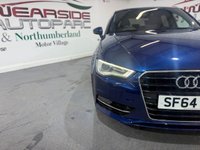 USED 2014 64 AUDI A3 1.6 TDI S line Sportback 5dr Diesel Manual Euro 6 (s/s) (110 ps) 2 key, NAV, parking sensors, cruise