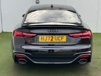 USED 2022 72 AUDI RS5 2.9 TFSI V6 Carbon Black Sportback 5dr Petrol Tiptronic quattro Euro 6 (s/s) (450 ps) 