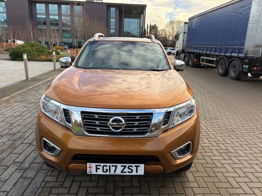 USED 2017 17 NISSAN NAVARA **NO VAT**TEKNA TT 2.3DCi EU6 AUTO 4x4 D/CAB PICK UP *A/C*S/NAV*CAMERA*SENSORS*LEATHER*ALLOYS* NO VAT-AUTO-EU6-EXCELLENT SPEC