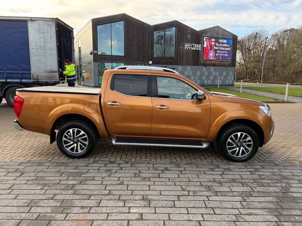 USED 2017 17 NISSAN NAVARA **NO VAT**TEKNA TT 2.3DCi EU6 AUTO 4x4 D/CAB PICK UP *A/C*S/NAV*CAMERA*SENSORS*LEATHER*ALLOYS* NO VAT-AUTO-EU6-EXCELLENT SPEC