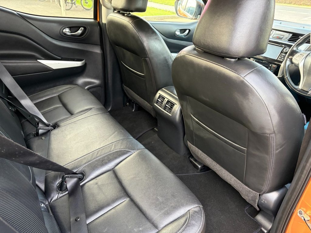 USED 2017 17 NISSAN NAVARA **NO VAT**TEKNA TT 2.3DCi EU6 AUTO 4x4 D/CAB PICK UP *A/C*S/NAV*CAMERA*SENSORS*LEATHER*ALLOYS* NO VAT-AUTO-EU6-EXCELLENT SPEC