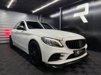USED 2019 MERCEDES-BENZ C CLASS 2.0 C300d AMG Line (Premium) Saloon 4dr Diesel G-Tronic+ Euro 6 (s/s) (245 ps) Gloss Black Body Kit