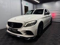 USED 2019 MERCEDES-BENZ C CLASS 2.0 C300d AMG Line (Premium) Saloon 4dr Diesel G-Tronic+ Euro 6 (s/s) (245 ps) Gloss Black Body Kit