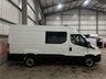 USED 2015 65 IVECO DAILY WELFARE MESS VAN MWB H/ROOF 2.3 TD 13V 35S 3000 - NO VAT 1 YEARS MOT, 1 OWNER, WELFARE