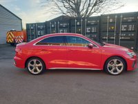 USED 2021 AUDI A3 2.0 TDI 30 S line Saloon 4dr Diesel Manual Euro 6 (s/s) (116 ps)  AUDI A3 2.0 TDI 30 S line Saloon 4dr Diesel Manual Euro 6 (s/s) (116 ps)