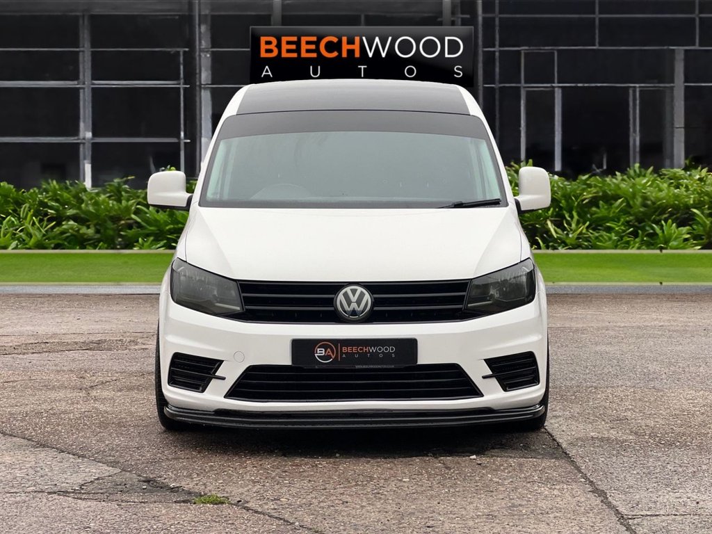 USED 2019 68 VOLKSWAGEN CADDY 2.0 TDI C20 BlueMotion Tech Trendline Panel Van 5dr Diesel DSG SWB Euro 6 (s/s) (102 ps) AIR CON / COILOVERS