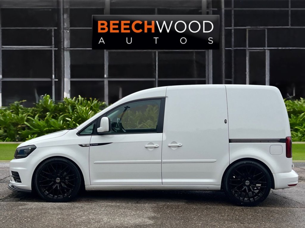 USED 2019 68 VOLKSWAGEN CADDY 2.0 TDI C20 BlueMotion Tech Trendline Panel Van 5dr Diesel DSG SWB Euro 6 (s/s) (102 ps) AIR CON / COILOVERS